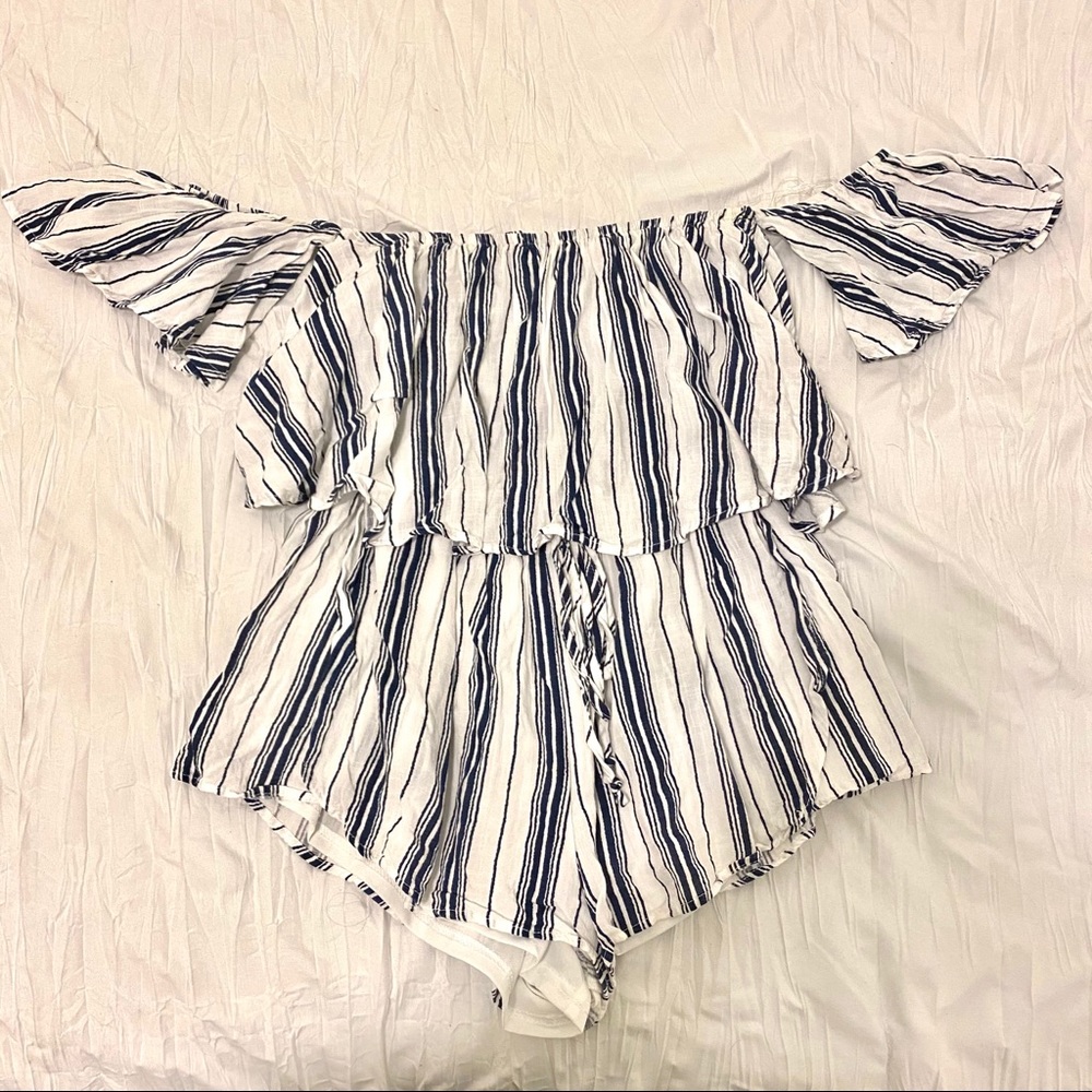Striped Romper